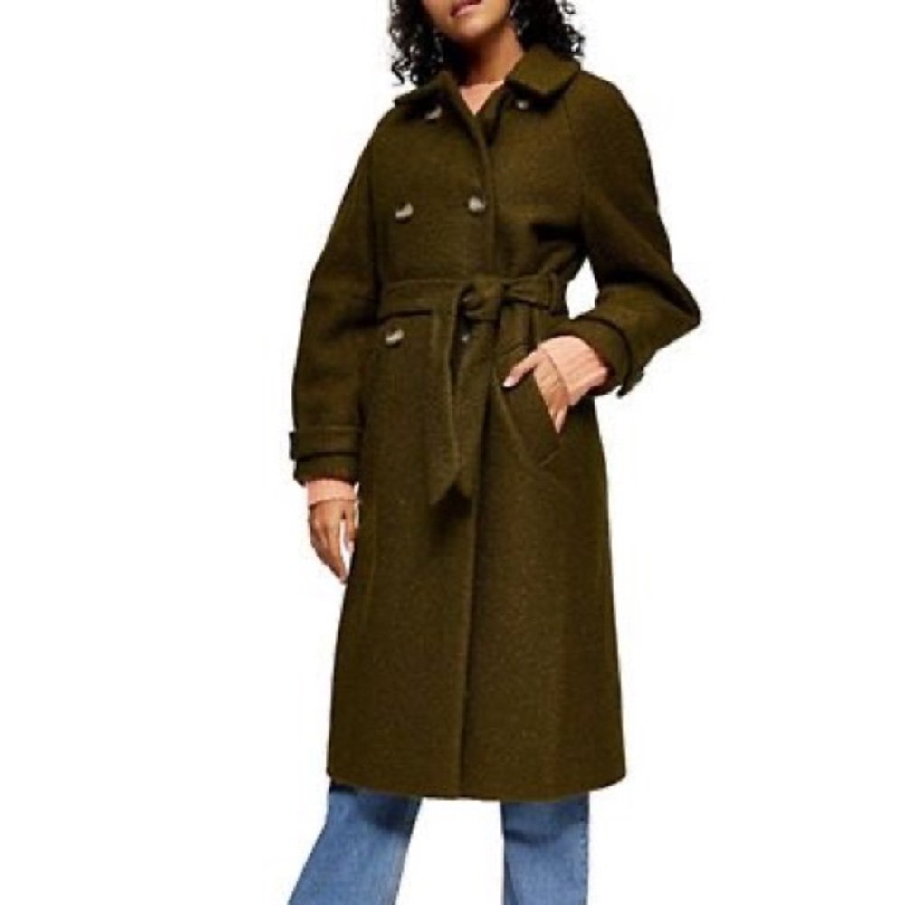 TopShop Bouclé Trench coat *NWT*